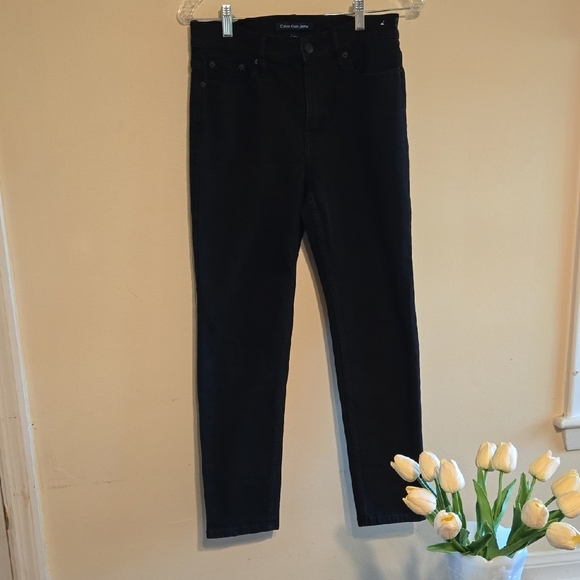 Calvin Klein Denim - Calvin Klein Black Skinny Jeans Modern Fit 28x27